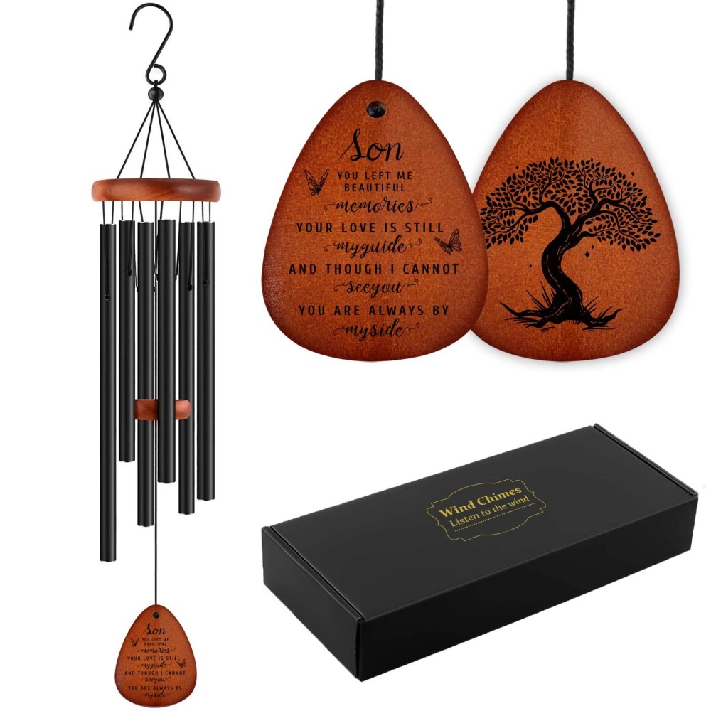 Steadstyle Memorial Wind Chimes For Loss Of Son Sympathy Gifts For Loss Of Son Bereavement Wind Chimes In Memory Of Loss Of Lo