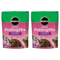 Miraclegro Orchid Potting Mix Coarse Blend 8Qt 2Pack