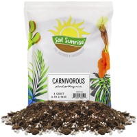 Carnivorous Plant Potting Soil Mix 4 Quarts Ideal Additive For Venus Fly Traps Sundews And Pitcher Plants