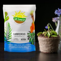 Carnivorous Plant Potting Soil Mix 4 Quarts Ideal Additive For Venus Fly Traps Sundews And Pitcher Plants