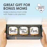 Bonus Mom Planters Bonus Mom Gifts From Son Daughter Best Bonus Mom Ever Gifts For Stepmom Gifts For Bonus Mom Step Mom Pre