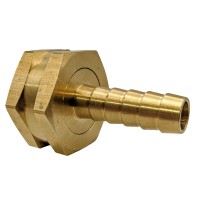 Gridtech Brass Garden Hose Adapter Swivel Fitting 38