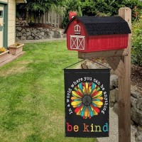 In A World Where You Can Be Anything Be Kind Garden Flag 12 X 18 In Peace Outdoor Floral Mini Yard Flag House Flags Doublesided