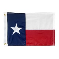 Homissor Texas Flag 12X18 Inch Tx State Flags Embroidered Sewn Boat Flags 210D Oxford Nylon