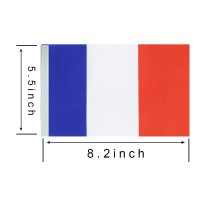 Wxtwk France Flags French Small Mini Pennant String Banner Flag Festival Decorations50 Feet 38 Flags