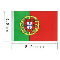 Wxtwk Portugal Flags Portuguese Small Mini Pennant String Banner Flag Festival Decorations50 Feet 38 Flags