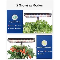 Idoo Hydroponics Growing System Kit 8Pods Birthday Gifts For Mom Women Herb Garden Indoor With Led Grow Light For Home School