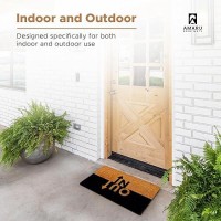 Inout 29X17 Coir Doormats For Outdoor Entrance Outdoor Welcome Mat For Entryway Porch Antislip Pvc Coconut Fiber