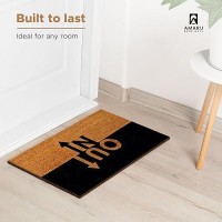 Inout 29X17 Coir Doormats For Outdoor Entrance Outdoor Welcome Mat For Entryway Porch Antislip Pvc Coconut Fiber