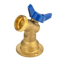 Efield 14Turn Brass Sillcock Hose Bibb Valve 34 Female Npt Inlet 34 Male Ght Threaded Garden Hose Outletconnector 1