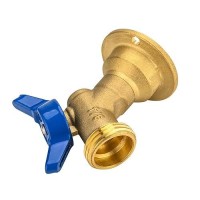 Efield 1/4-Turn Brass Sillcock Hose Bibb Valve 3/4