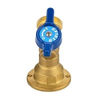 Efield 1/4-Turn Brass Sillcock Hose Bibb Valve 3/4