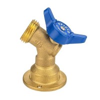 2-Pack Efield 1/4-Turn Brass Sillcock Hose Bibb Valve 3/4