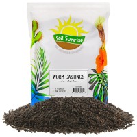 Premium Organic Worm Castings 4 Pounds 4Qt All Natural Soil Additive Soil Builder And Fertilizer