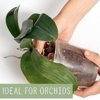 100% Organic Orchid Potting Bark (8 Quarts)  All-Natural Usa-Sourced Pine Bark Orchid Mix Additive