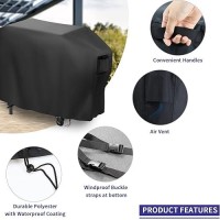 Jungda Grill Cover For Blackstone 1883 Griddle 28 Inch With Hood And Side Shelves Outdoor Waterproof Griddle Cover Fit For Black