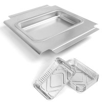 Uniflasy 80580 Catch Pan For Weber Q200 Q300 Q220 Q240 Q2000 Q2200 Q320 Grill Drip Tray For Weber Q200Q300 Series Grill With 6