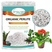 Legigo 2 Quarts Organic Horticultural Perlite For Plants Indoor Natural Horticultural Soil Additive Conditioner Mix For Improve