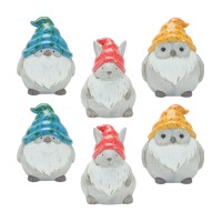 Terracotta Animal Gnome (Set Of 6)