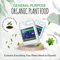 Foop Garden Organic Liquid Plant Food Made From Fish Manure With Fresh Minty Scent Fish Fertilizer Alternative Perfect For