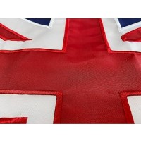 Homissor British Flag 12X18 Union Jack England Boat Flags Embroidered Sewn Stripes United Kingdom 1X15 Uk Flag Heavy Duty Outdo