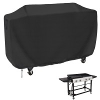 Guisong Flat Top Grill Cover For Royal Gourmet Gd401 Propane Gas Grill 68 Inches Waterproof Cover For Outdoor Griddlepropane G