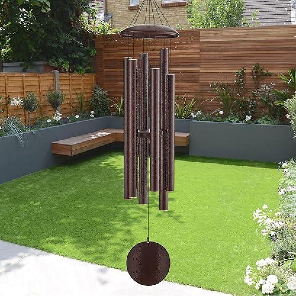 Large Wind Chimes 48 For Outside Deep Tone Sympathy Memorial Wind Chimes For Loss Of Loved One Deep Tone Wind Chimes Outdoor