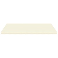 vidaXL Awning Top Sunshade Canvas Cream 236.2