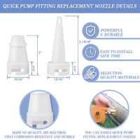 Quick Pump Fitting Replacement Nozzle Valve Adaptors Air Pump Nozzles Fitting Air Pump Attachments Quality Main Adapter Pi