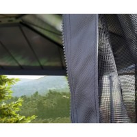 Palram Canopia 12 Ft X 20 Ft Netting Set For Dallas 12X20 Gazebo Screens To Provide A Bugfree Outdoor Space With Unblocked