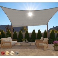 Gorilla Grip Heavy Duty Sun Shade Uv Protection Fade Tear And Rust Resistant Rectangle Sunshade Canopy Curved Edges Blocks Sun