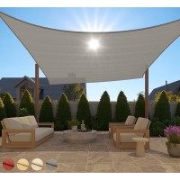 Gorilla Grip Heavy Duty Sun Shade Uv Protection Fade Tear And Rust Resistant Rectangle Sunshade Canopy Curved Edges Blocks Sun