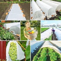 Plant Covers Freeze Frost Protection  50 Ft X 10 Ft Frost Cloth Plant Freeze Protection Cover  Frost Blankets For Outdoor Plants  Summer Overheat Prevention And Insects Barrier For Outdoor Plants