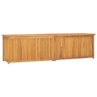 vidaXL Patio Box 787x197x217 Solid Wood Teak