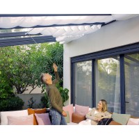 Palram Canopia Stockholm Patio Cover Roof Blinds 11 X 22