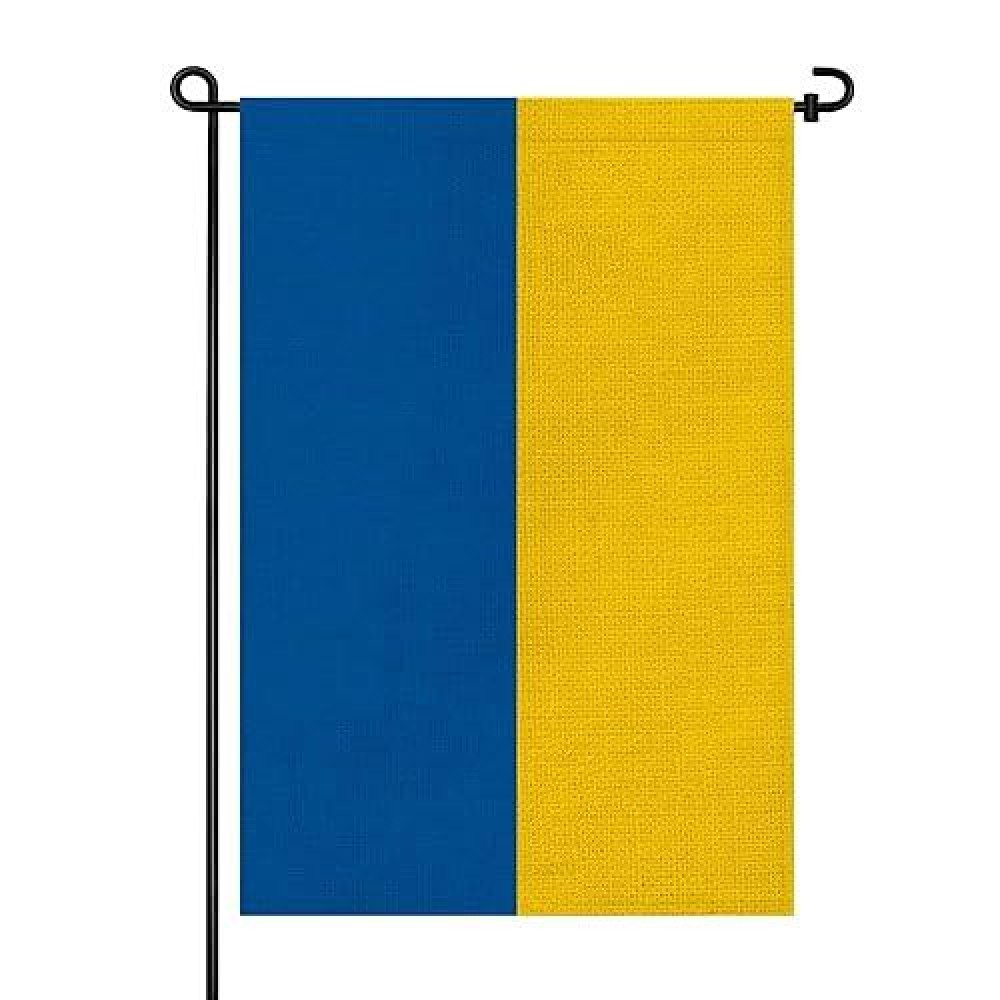 Prettyjessie Ukraine Flag Ukrainian Garden Flags 12X18 Doublesided Small Burlap Yard Flag Decorations For Outdoorsukraine