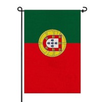 Prettyjessie Portugal Flag Portuguese Garden Flags 12X18 Doublesided Small Burlap Yard Flag Decorations For Outdoorsportugal