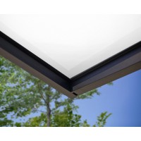 Palram Canopia Sophia 2150 7 X 3 Awning Graymist