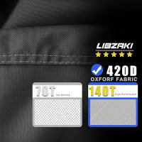 Li Libzaki 420D Zero Turn Mower Cover Waterproof Marine Grade Fabric Universal Fit For John Deer Cub Cadet Zero Turn Up To 60