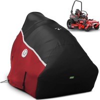 Li Libzaki 420D Zero Turn Mower Cover Waterproof 420D Marine Grade Fabric Universal Fit For John Deer Cub Cadet Zero Turn Up T