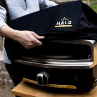 Halo Versa 16 Outdoor Pizza Oven Rotating Stone Bakes Up To 16 Pizzas Packed With Oven Cover