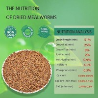 Hatortpet Dried Mealworms 5Lb Pure Natural Nongmo Mealworms For Chickens High Protein Chickens Feed Meal Worms For Laying Hens