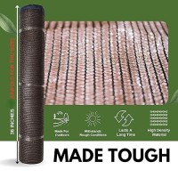 Windscreensupplyco 60 510 X 100 Ft Eyelets Shade Cloth Roll Sunblock Shade Uv Resistant Net For Garden Greenhouse Flower Pla