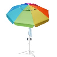 Ammsun Shade Umbrella Premium Portable Umbrella With Stand 65Ft Lightweight Sports Umbrella For Sporting Games Adjustable In