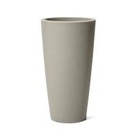 Step2 Tremont Tall Round Planter Pot Concrete Large Planter For Outdoorindoor Use Maintenance Free Design Ideal Patio An