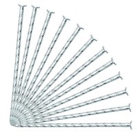 50100150 Pack 6 Solid Galvanized Nonrust Metal Garden Stakes Spiral Landscape Edging Anchors For Paver Edging Gardening H