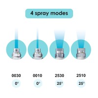 Jariko Jrod Pressure Washer Nozzle 23 Gpm High Pressure Hose Nozzle 14 Quick Connect For Soft Wash System J Rod Pres