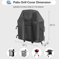 Outdoorlines Waterproof Heavy Duty Bbq Grill Cover Universal Barbecue Grill Covers Uv Resistant Barbeque Gas Grill Cover For O