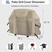 Outdoorlines Waterproof Heavy Duty Bbq Grill Cover Universal Barbecue Grill Covers Uv Resistant Barbeque Gas Grill Cover For O