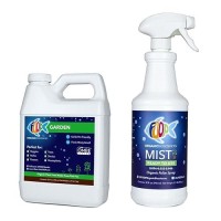 Foop Garden Pack Organic Liquid Plant Food Foliar Spray Made From Fish Manure With Fresh Minty Scent Perfect For Veggies